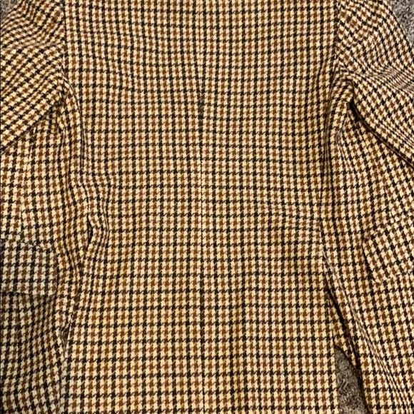 Vintage Virgin Wool Hounds Tooth Sport Coat - Picture 6 of 6